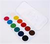 Watercolour, 12 colours, 24 mm, COOL by Victoria